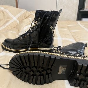 Black Low Boots